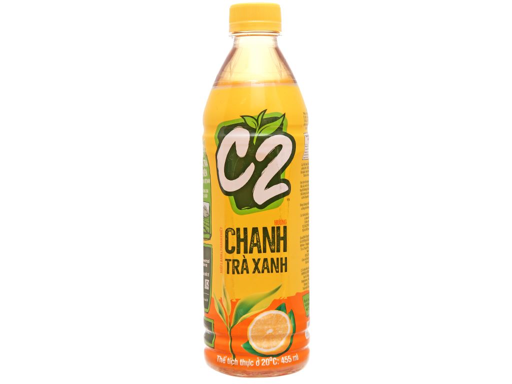 Trà xanh C2 chai 455ml