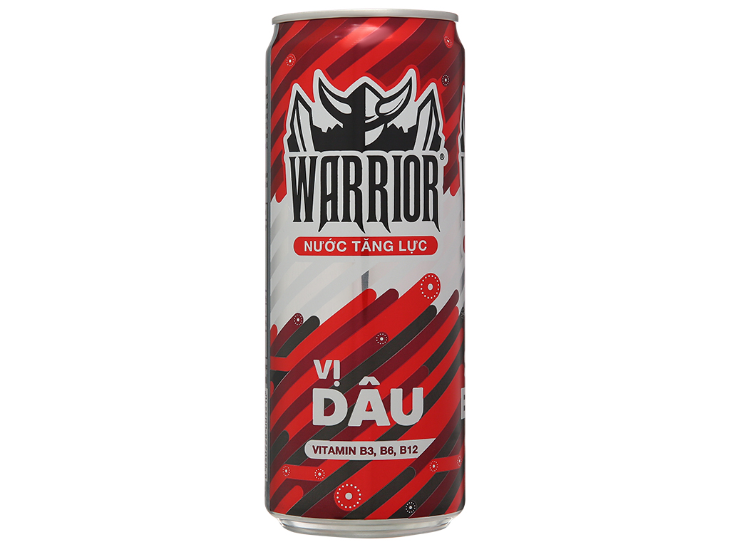 Warrior Sting Thái dâu lon 325ml